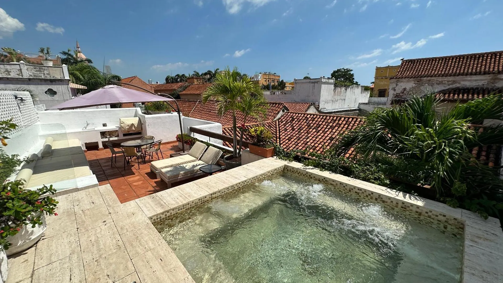 5 Bedroom Villa Inside Of The Walled City Cartagena Casa de Férias